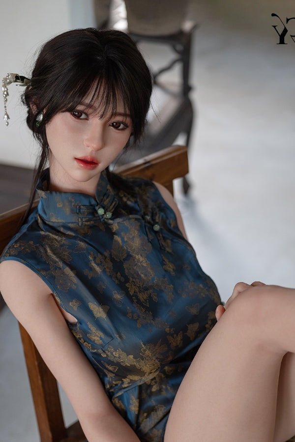 168cm/5ft6 F-Cup Silicone Head Sex Doll - Zhimin ROS TOP-CYDOLL