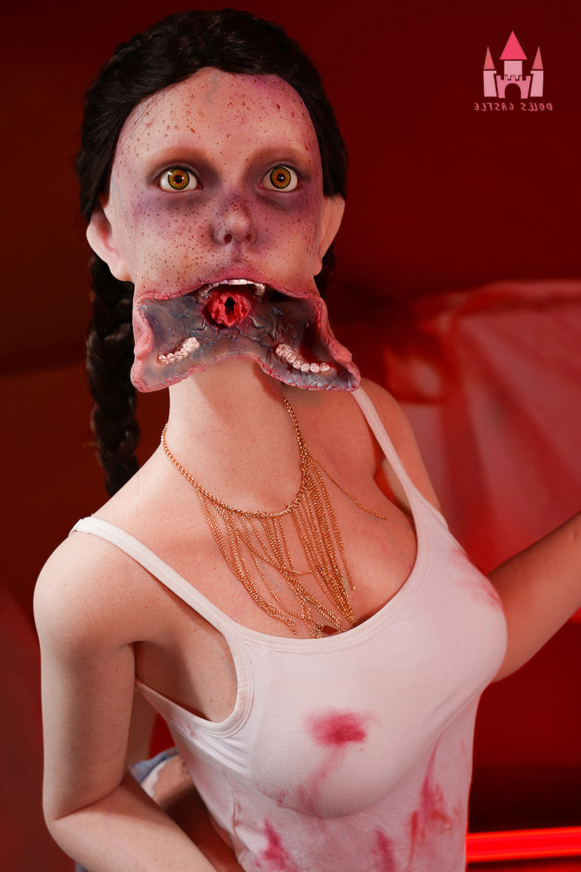 158cm/5ft2 D-cup Resident Evil Monster AIO Silicone Sex Doll - #Z1 Dolls Castle