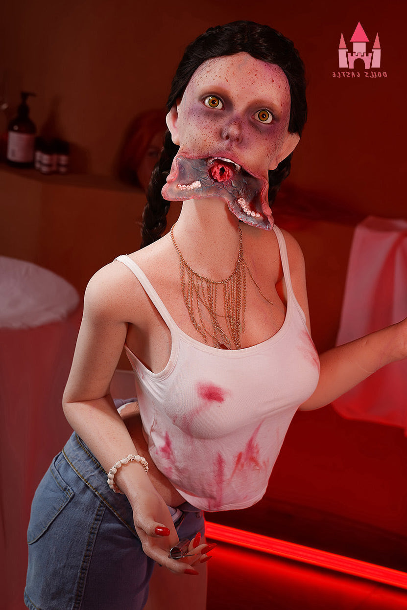 158cm/5ft2 D-cup Resident Evil Monster AIO Silicone Sex Doll - #Z1 Dolls Castle