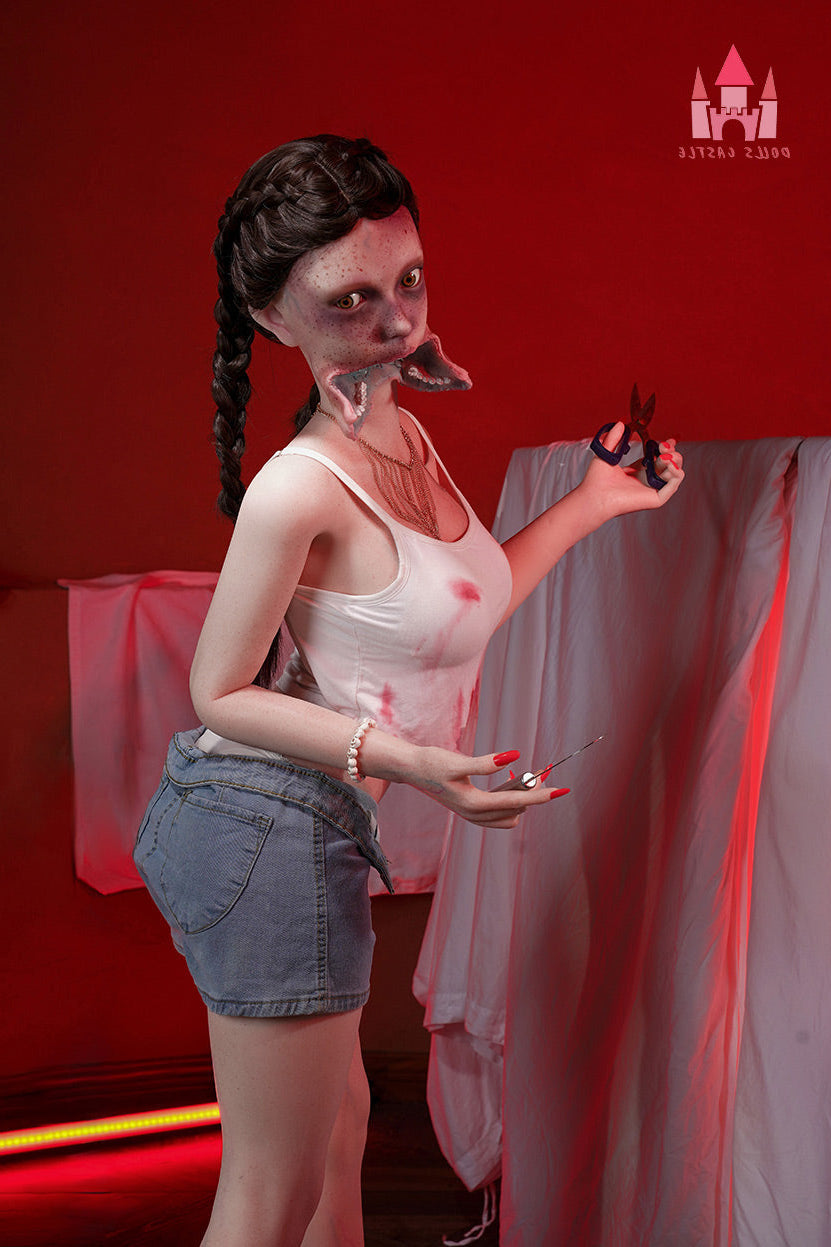 158cm/5ft2 D-cup Resident Evil Monster AIO Silicone Sex Doll - #Z1 Dolls Castle