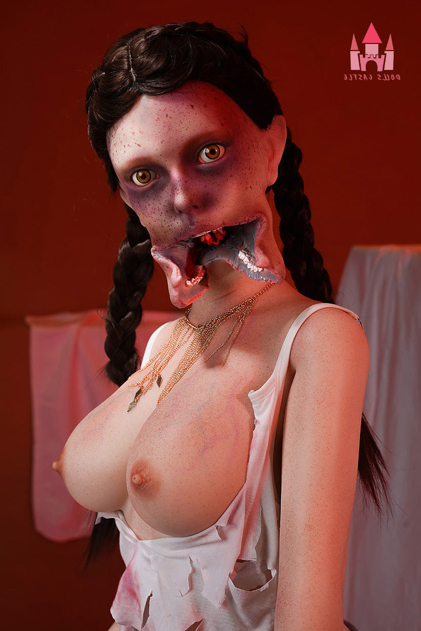 158cm/5ft2 D-cup Resident Evil Monster AIO Silicone Sex Doll - #Z1 Dolls Castle