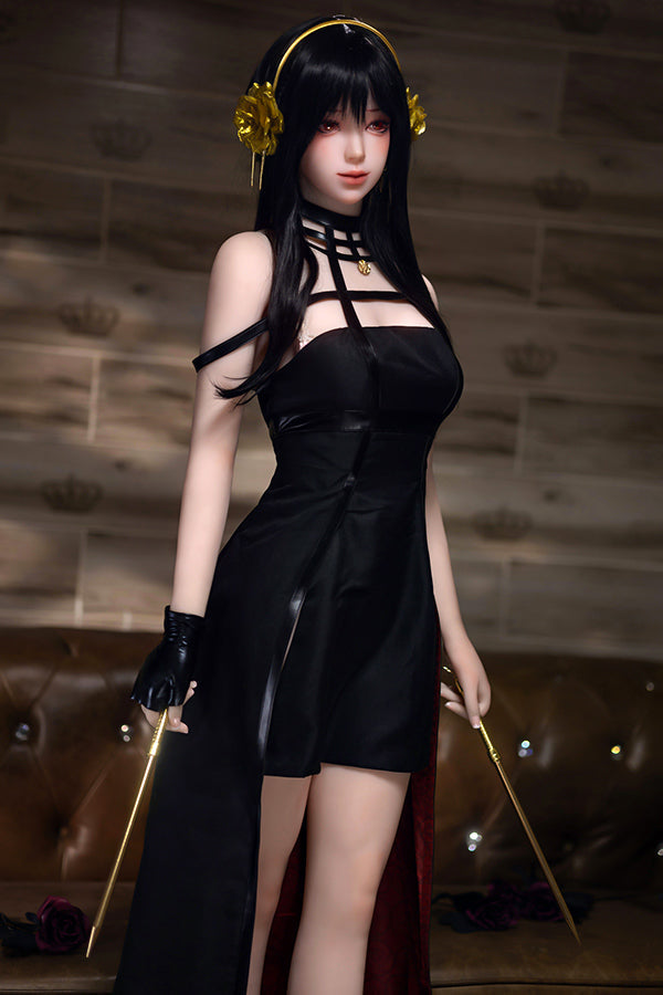 EU In Stock - 158cm/5ft2 C-cup SPY×FAMILY Yor Forger Anime TPE Sex Dol Torso Aibei Doll