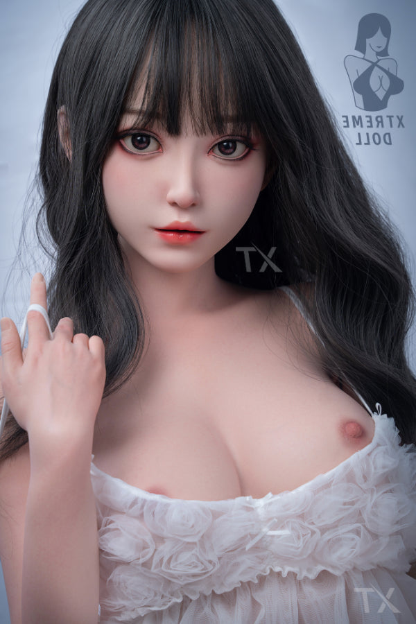 150cm/4ft11 D-cup Japanese Big Breast|Tits Full Silicone Sex Doll - Yi Torso XT