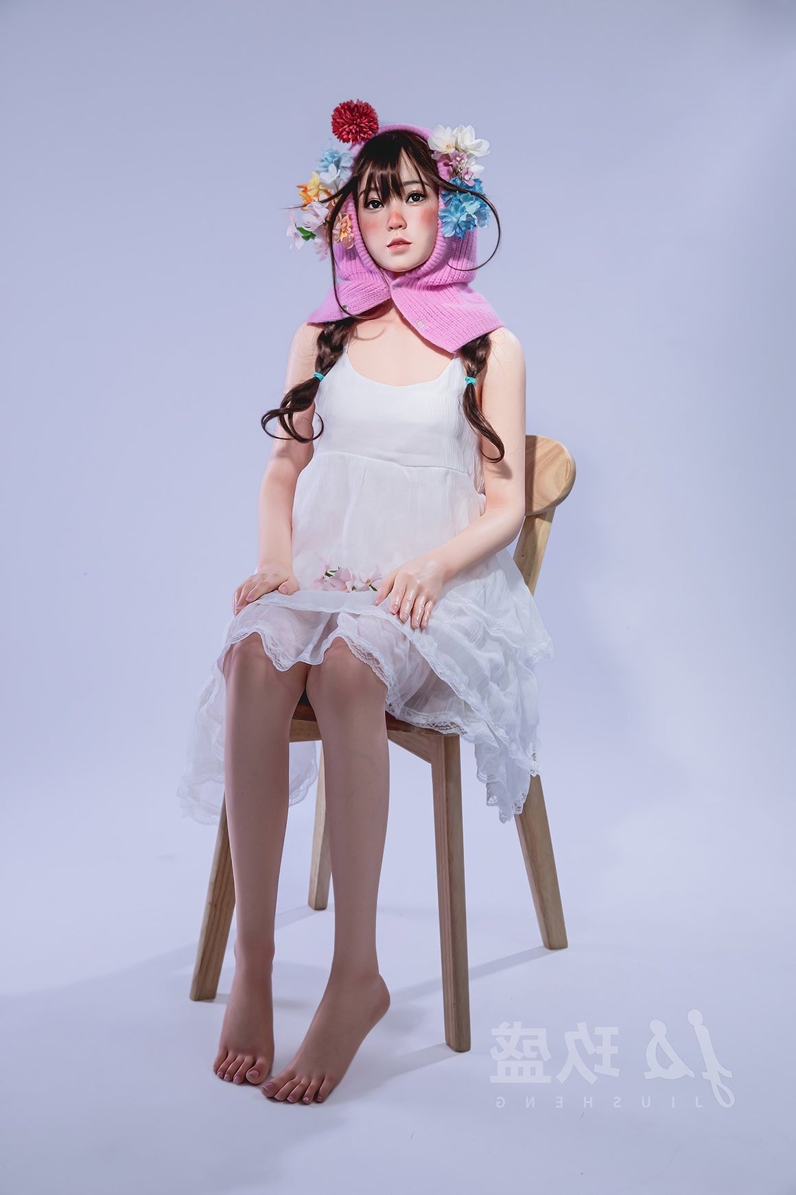 150cm/4ft11 B-Cup Silicone Sex Doll #56 - Enya Jiusheng