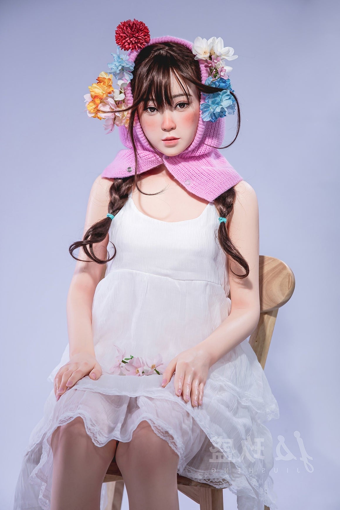 150cm/4ft11 B-Cup Silicone Sex Doll #56 - Enya Jiusheng