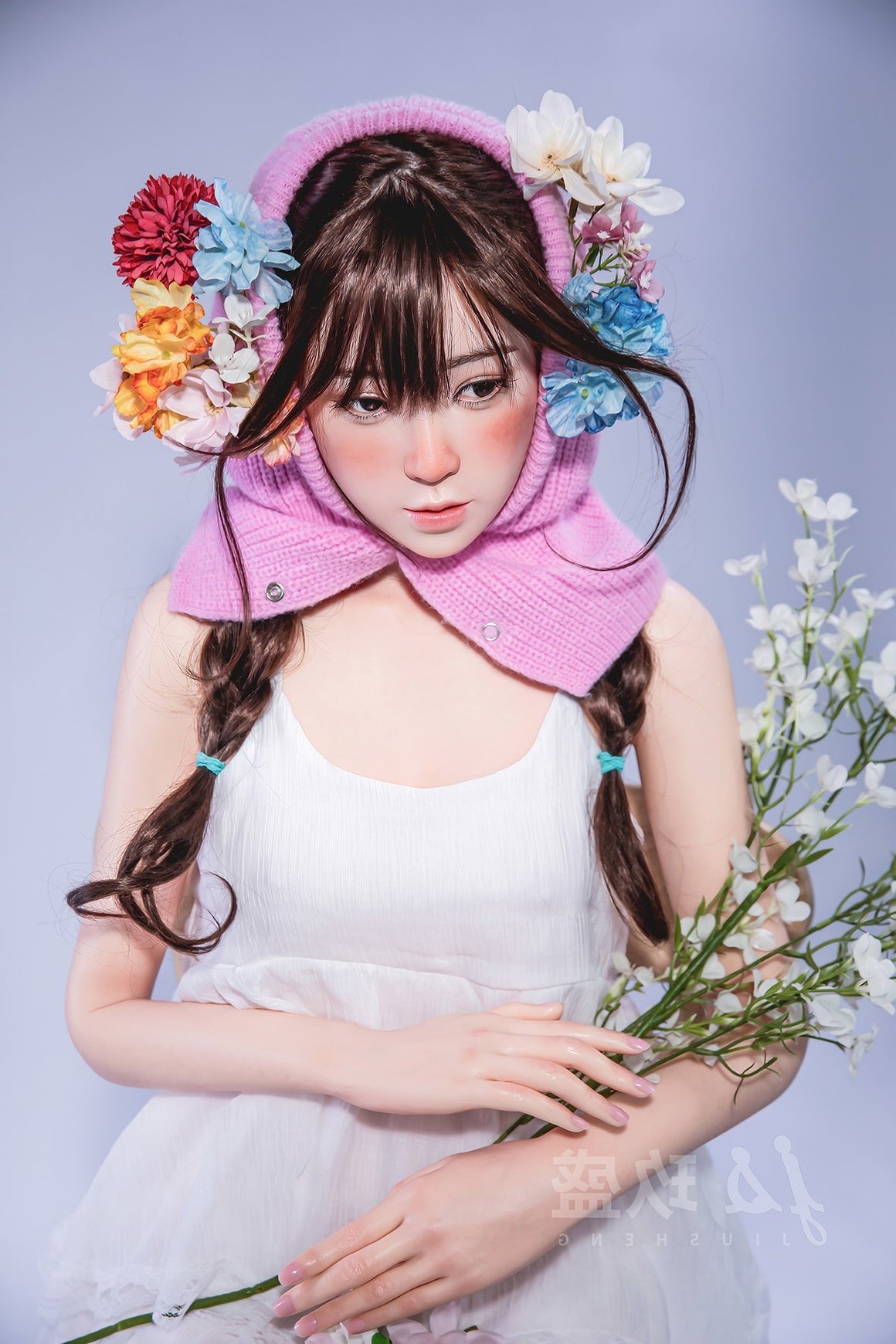 150cm/4ft11 B-Cup Silicone Sex Doll #56 - Enya Jiusheng