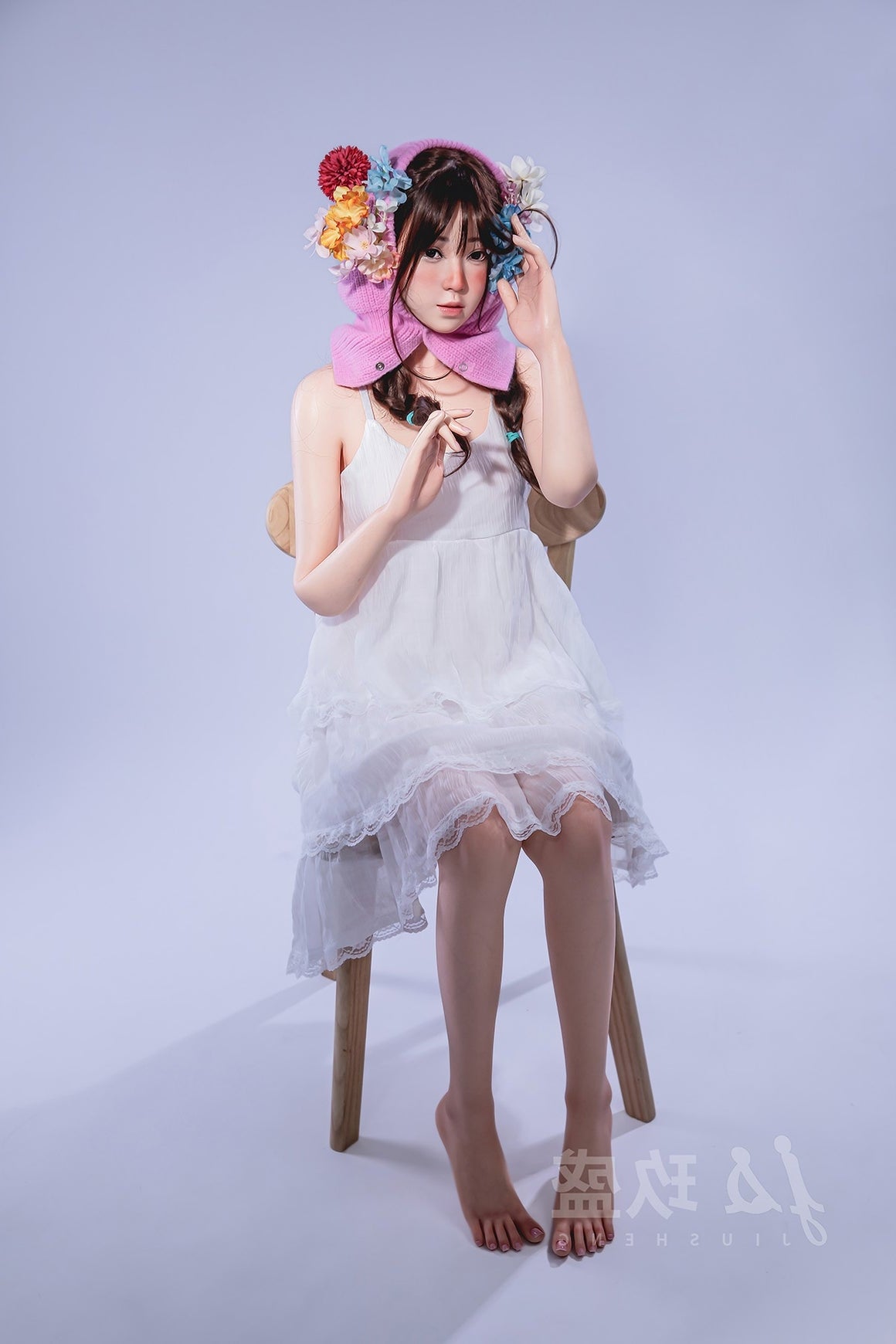 150cm/4ft11 B-Cup Silicone Sex Doll #56 - Enya Jiusheng