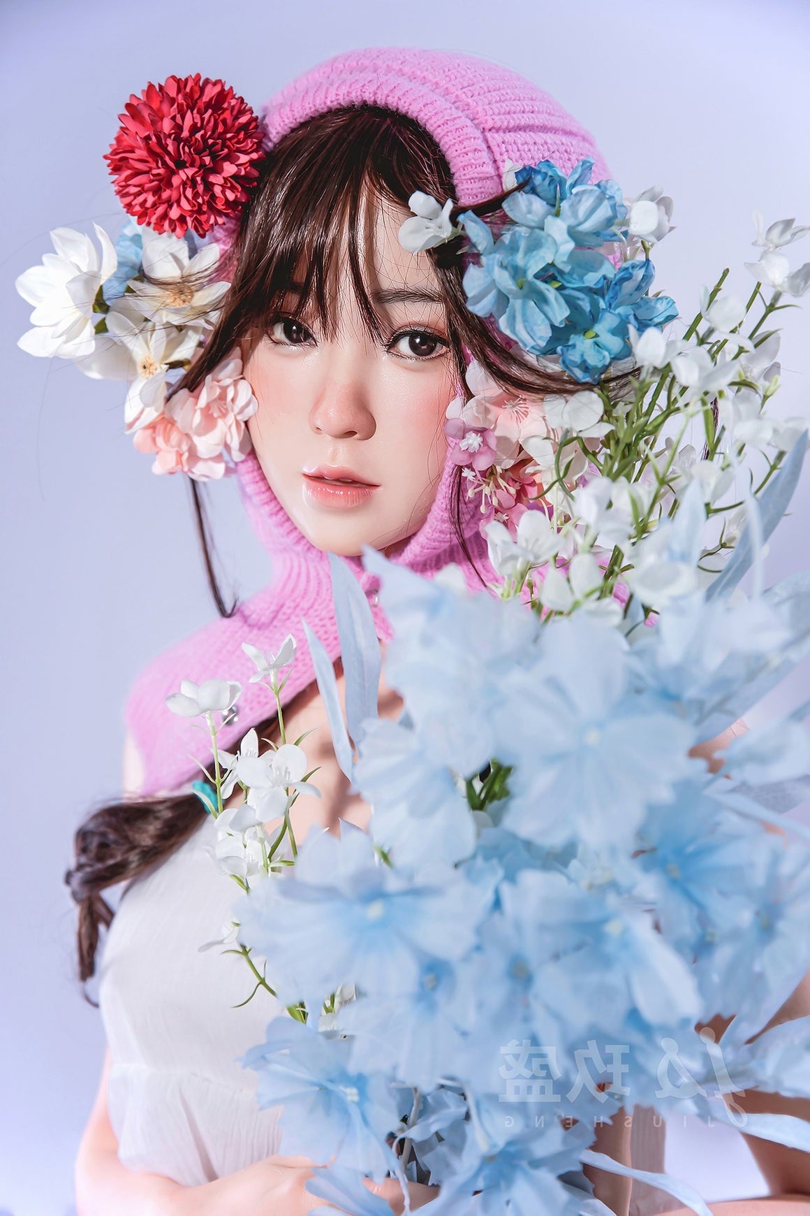 150cm/4ft11 B-Cup Silicone Sex Doll #56 - Enya Jiusheng