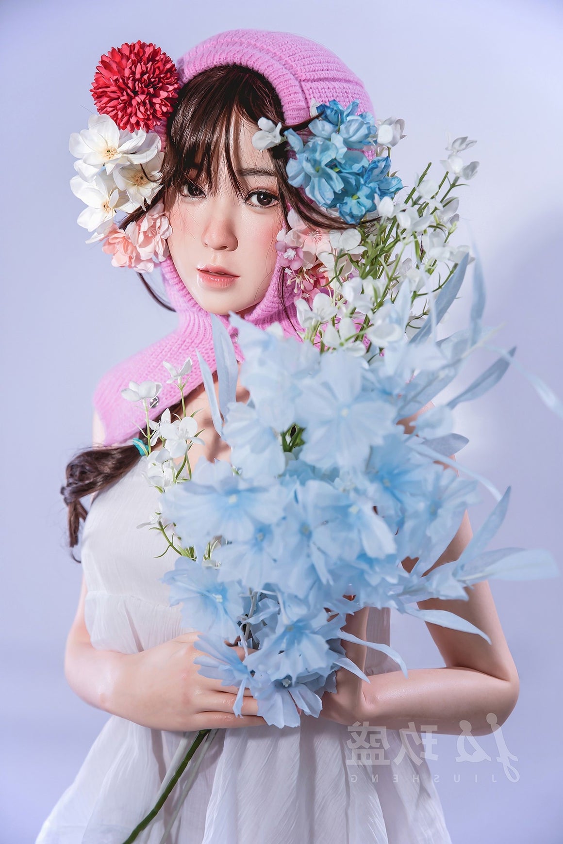 150cm/4ft11 B-Cup Silicone Sex Doll #56 - Enya Jiusheng