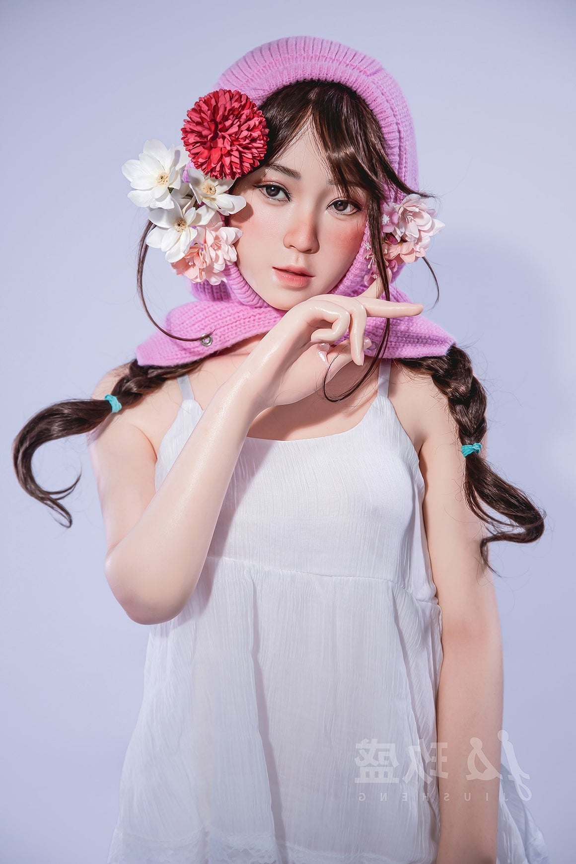 150cm/4ft11 B-Cup Silicone Sex Doll #56 - Enya Jiusheng