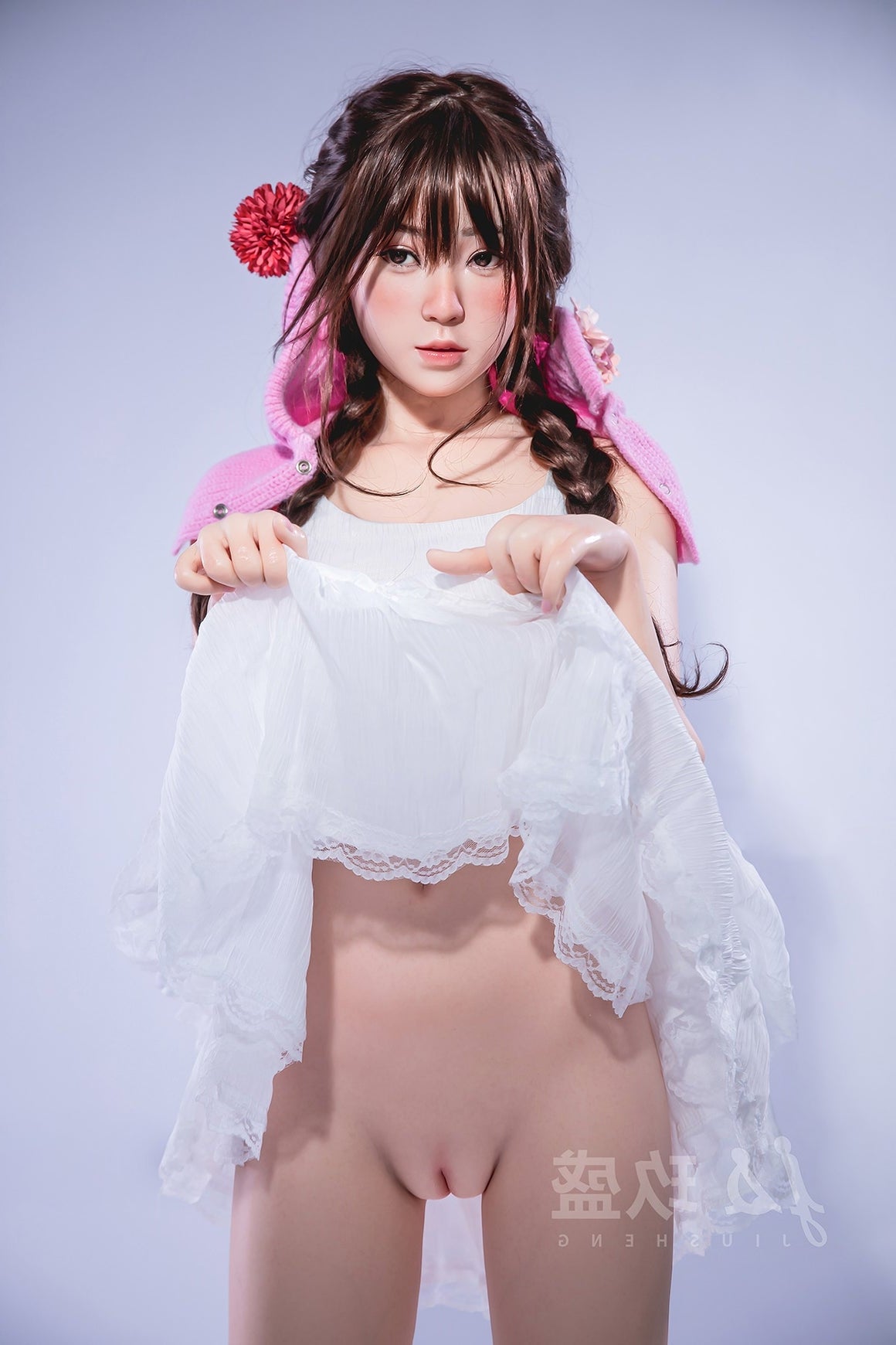 150cm/4ft11 B-Cup Silicone Sex Doll #56 - Enya Jiusheng