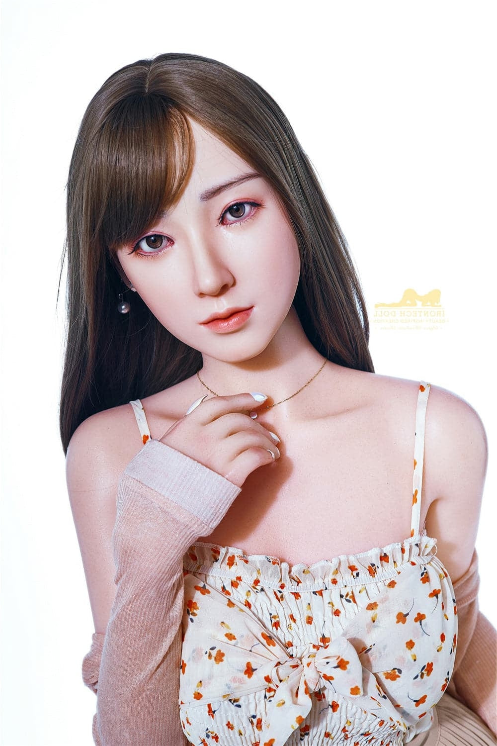 153cm/5ft F-Cup Sweet Japanese Lollipop Bubble Butt Lady Silicone Doll Torso Irontech