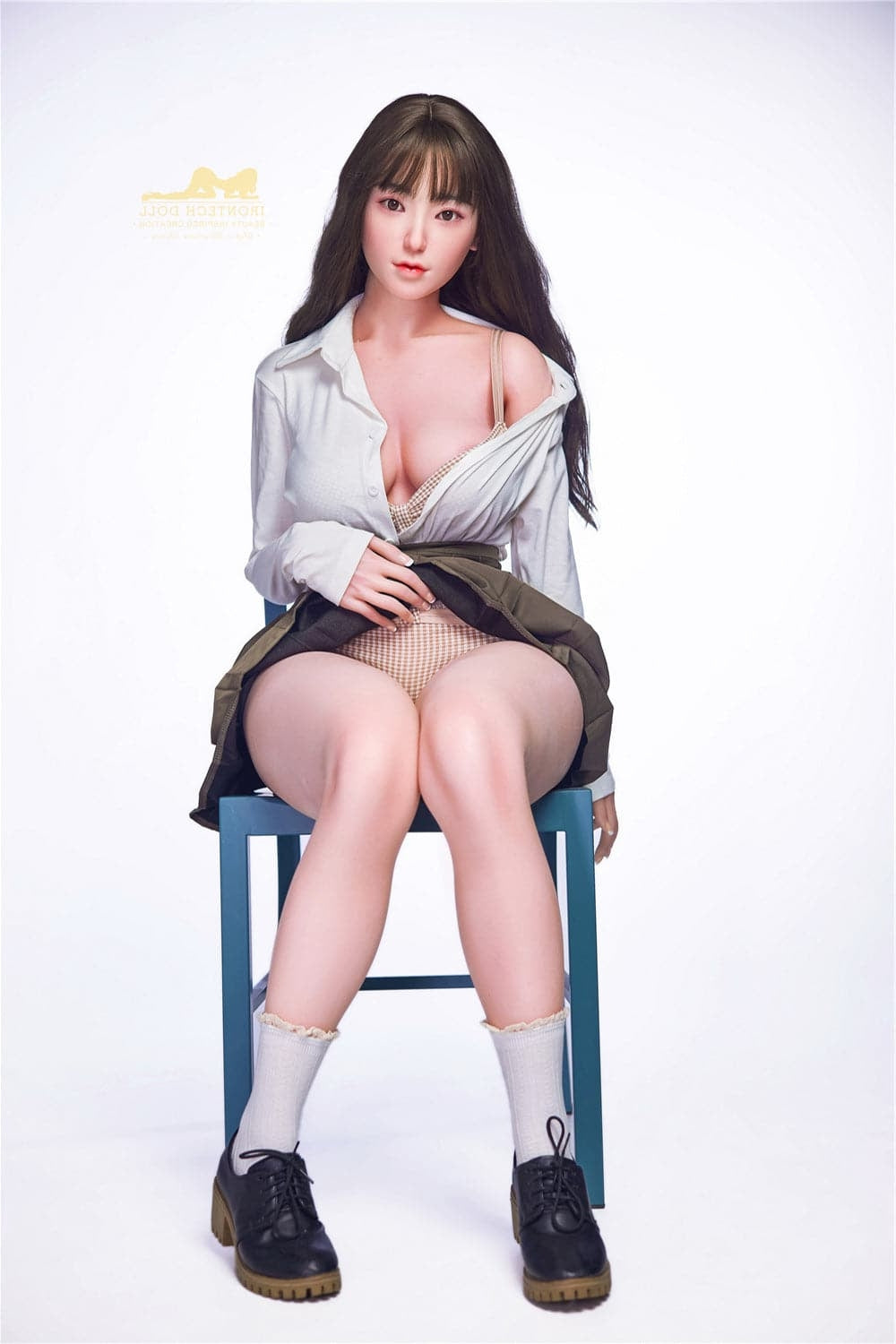 153cm/5ft F-Cup Asian Miku Full Silicone Sex Doll - S14 Face Irontech