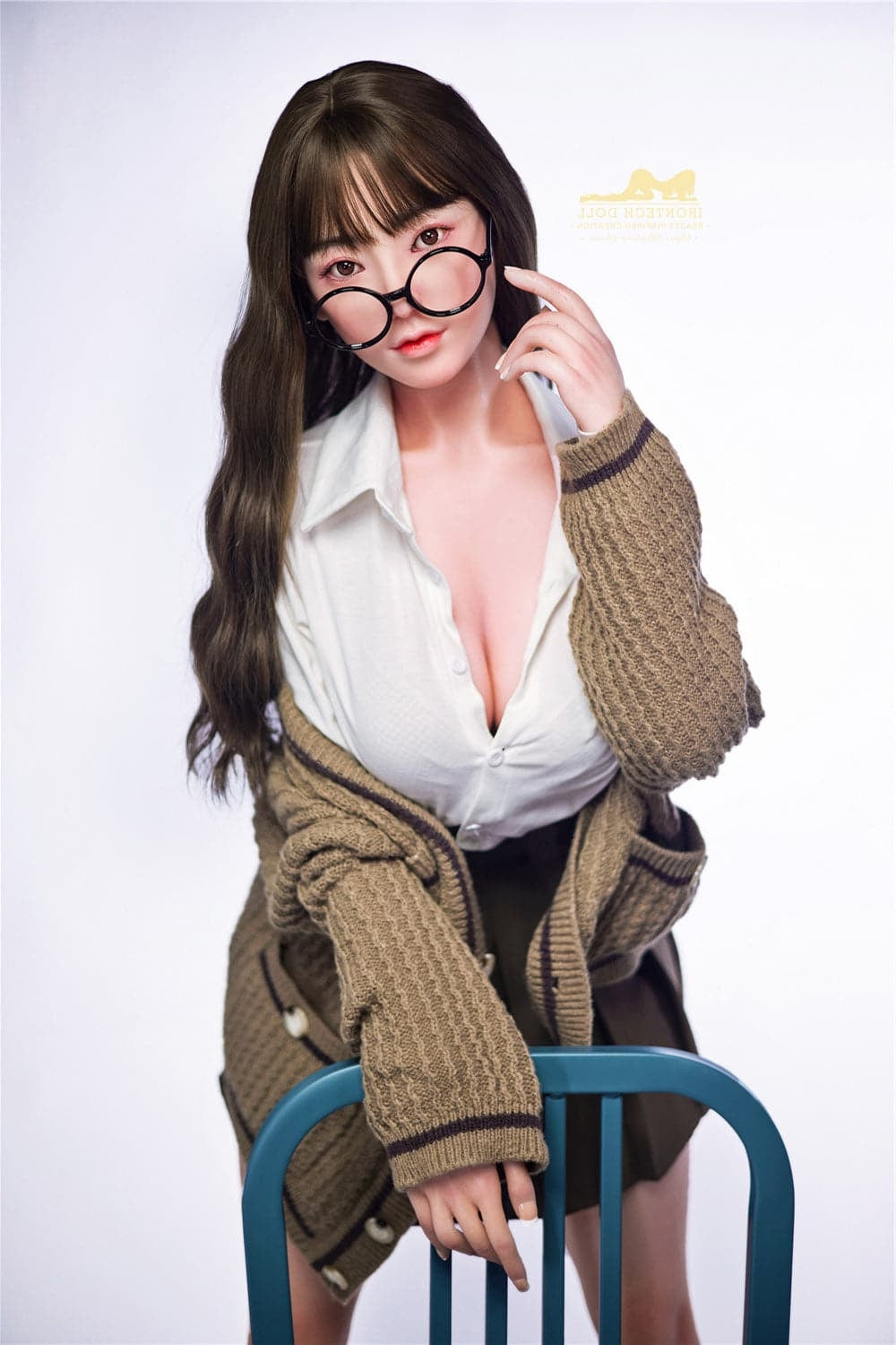 153cm/5ft F-Cup Asian Miku Full Silicone Sex Doll - S14 Face Irontech