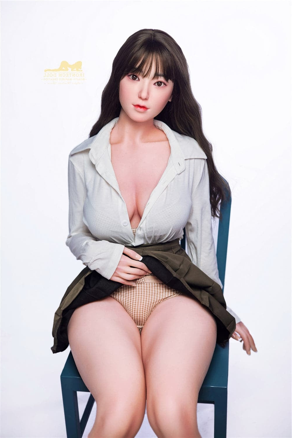 153cm/5ft F-Cup Asian Miku Full Silicone Sex Doll - S14 Face Irontech