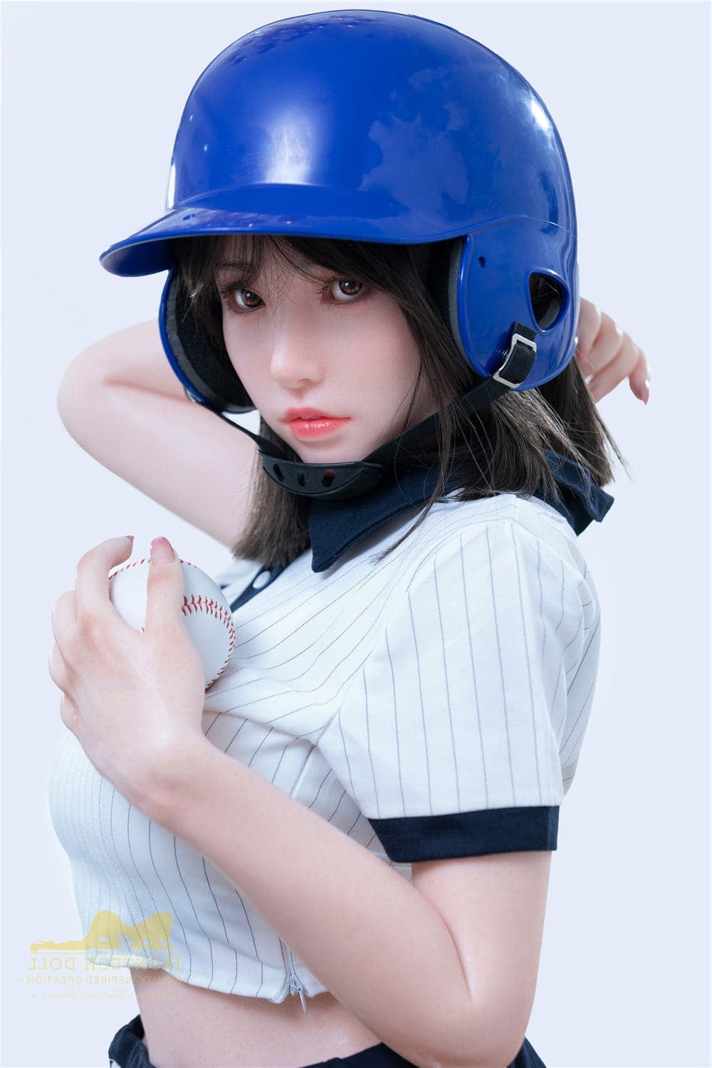 153cm/5ft F-Cup Big Breast Japanese Baseball Silicone Sex Doll Irontech