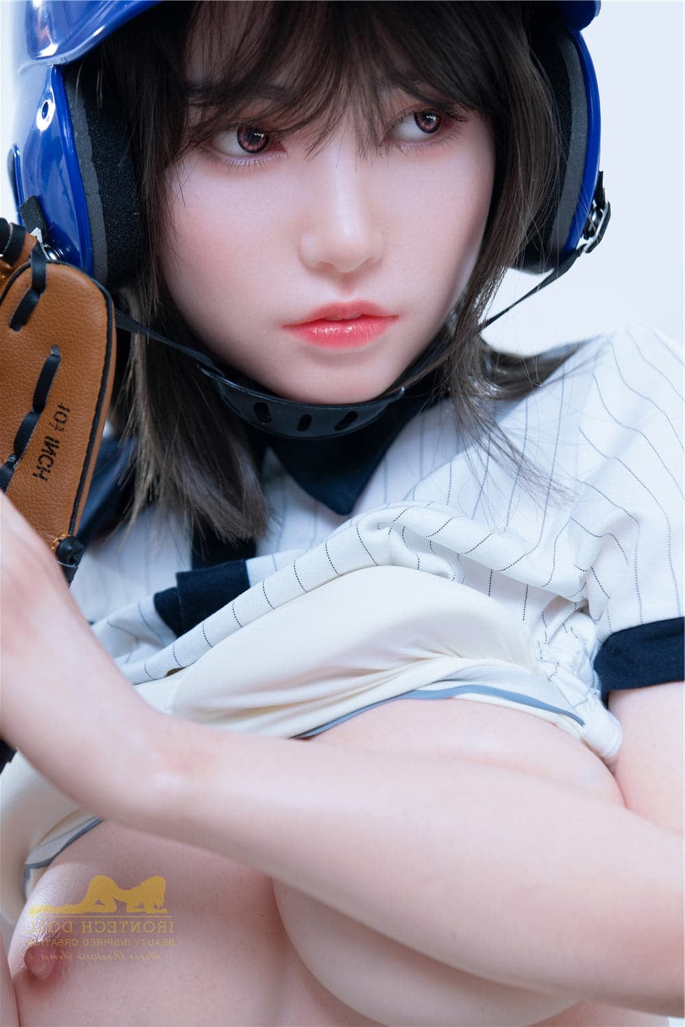 153cm/5ft F-Cup Big Breast Japanese Baseball Silicone Sex Doll Irontech