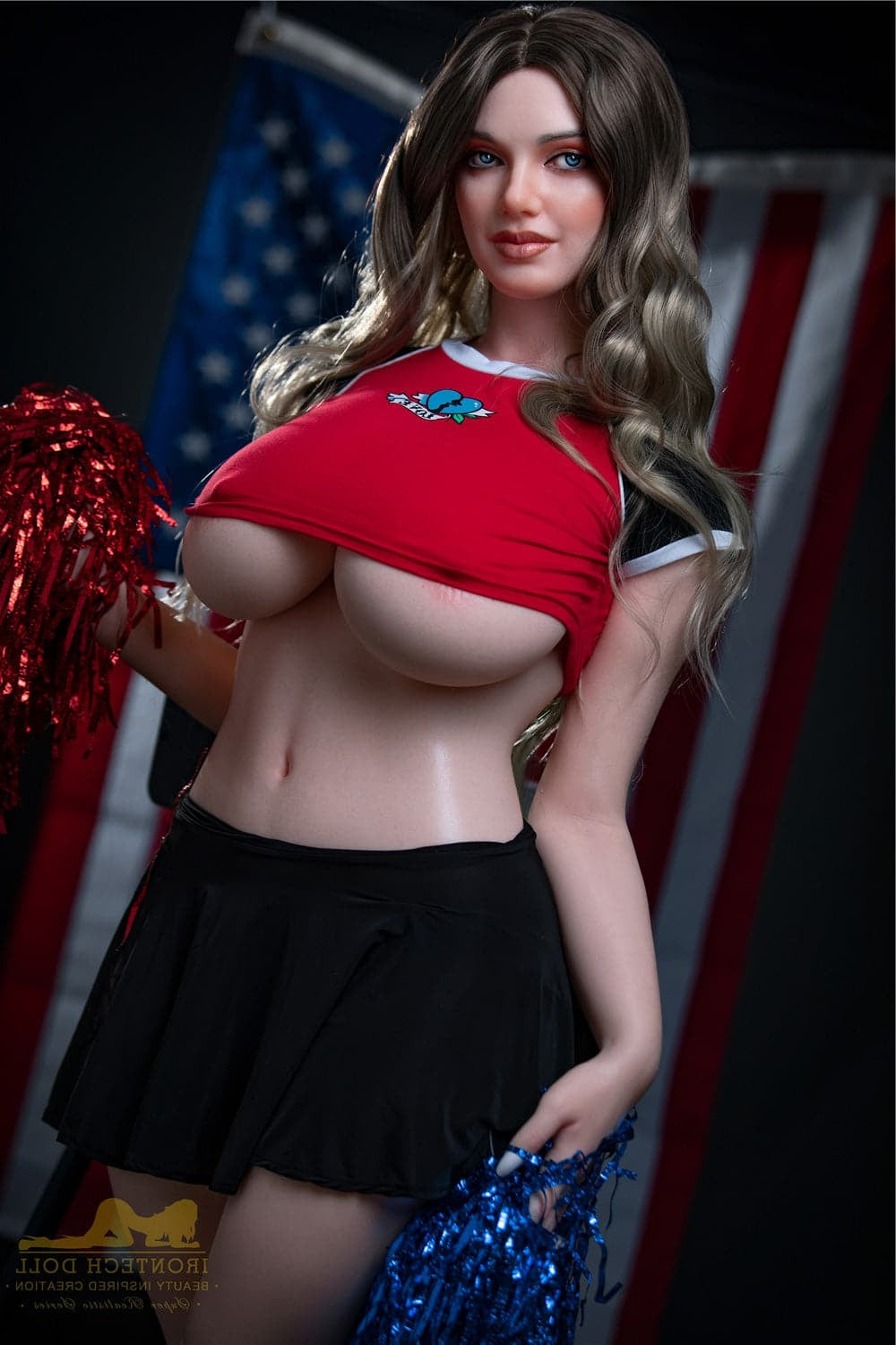 160cm/5ft3 I-cup BBW Big Booty Silicone Sex Doll – S27 Ivy Irontech