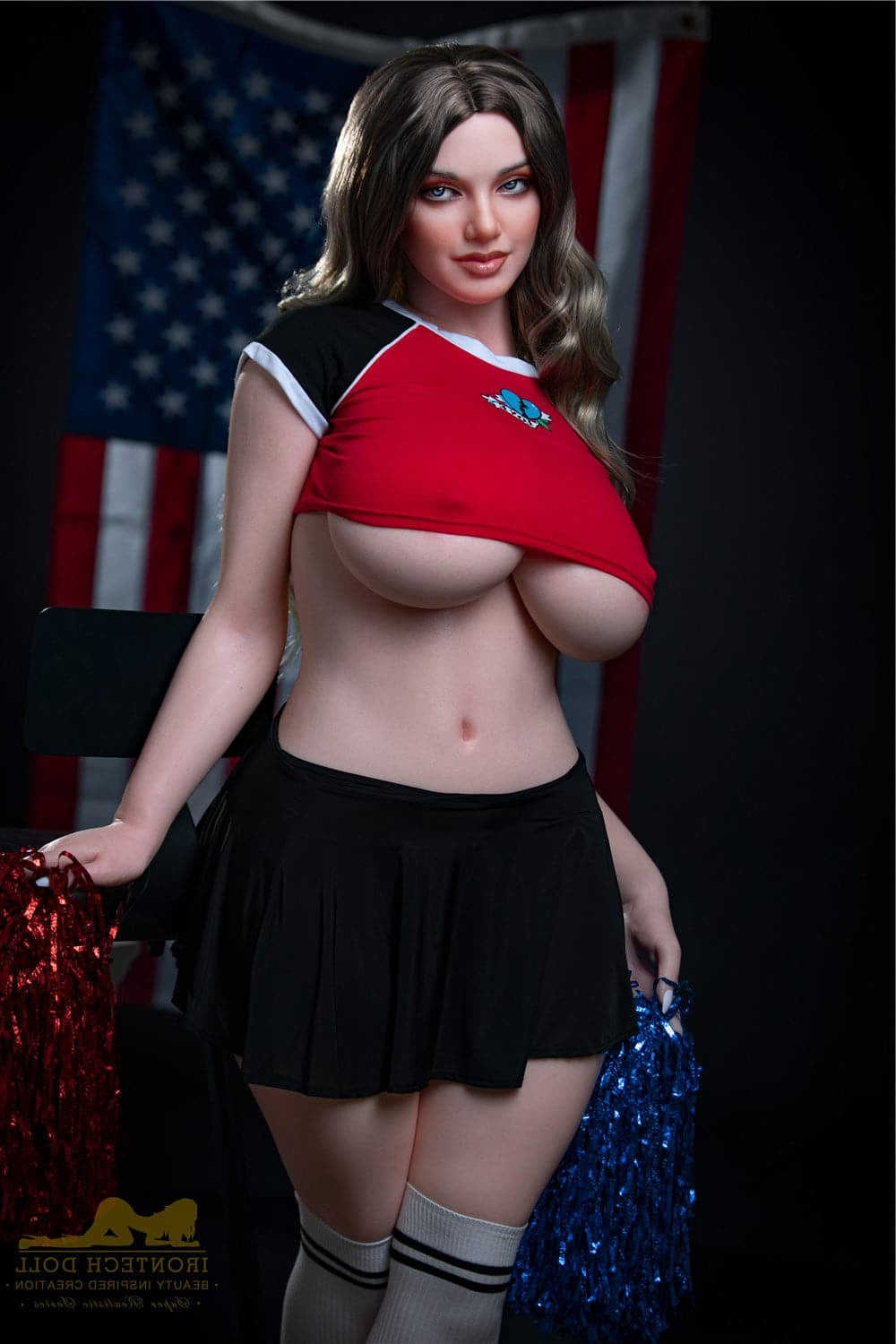 160cm/5ft3 I-cup BBW Big Booty Silicone Sex Doll – S27 Ivy Irontech