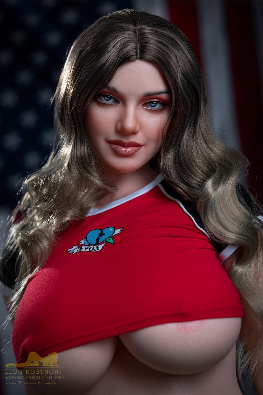 160cm/5ft3 I-cup BBW Big Booty Silicone Sex Doll – S27 Ivy Irontech