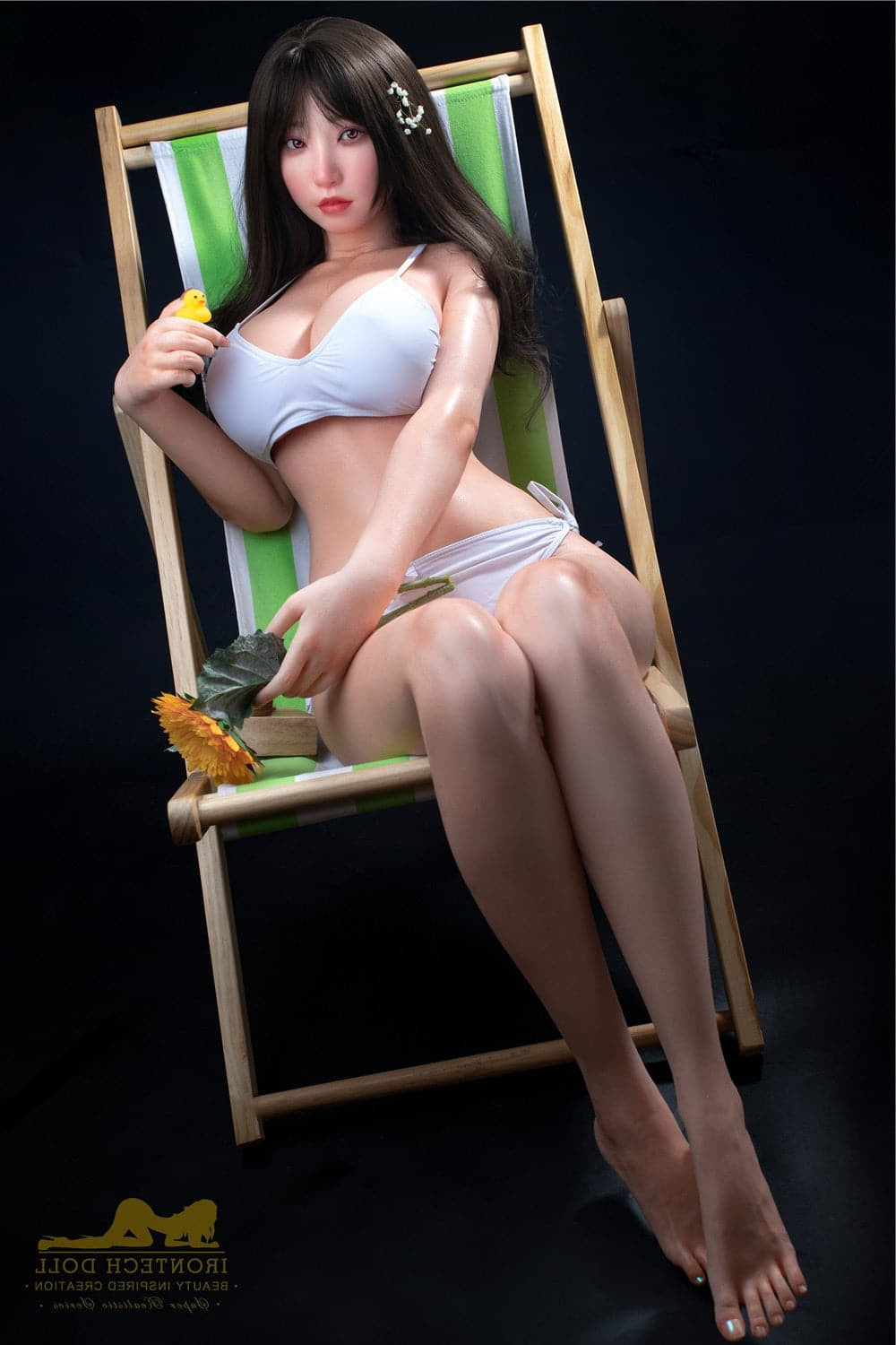 165cm/5ft5 G-Cup Japanese Bubble Butt Silicone Sex Doll - S20 Suki Irontech