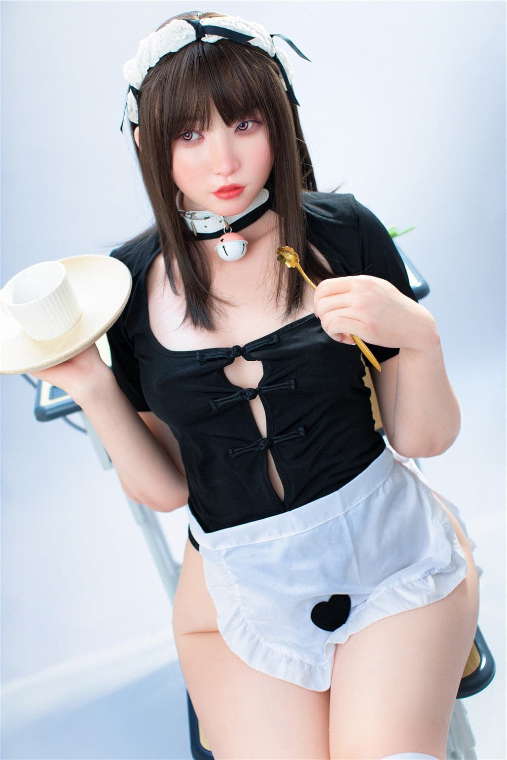 166cm/5ft5 A-cup Japanese Asian Cute Silicone Sex Doll Irontech