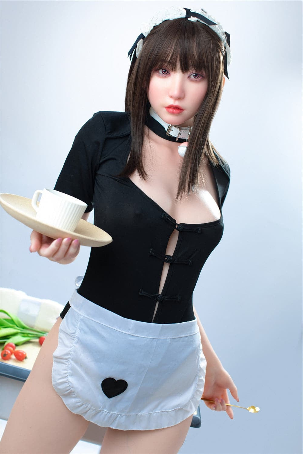 166cm/5ft5 A-cup Japanese Asian Cute Silicone Sex Doll Irontech