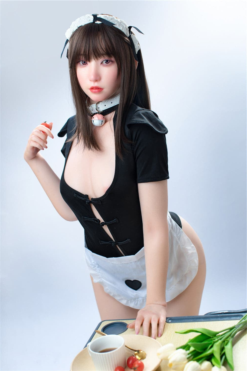 166cm/5ft5 A-cup Japanese Asian Cute Silicone Sex Doll Irontech