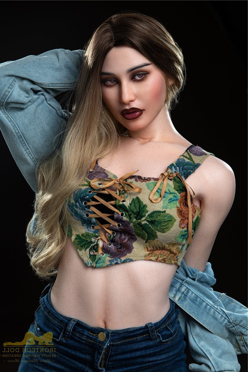 168cm/5ft6 B-Cup European Bubble Butt Silicone Sex Doll - Pearl S19 Na Torso Irontech