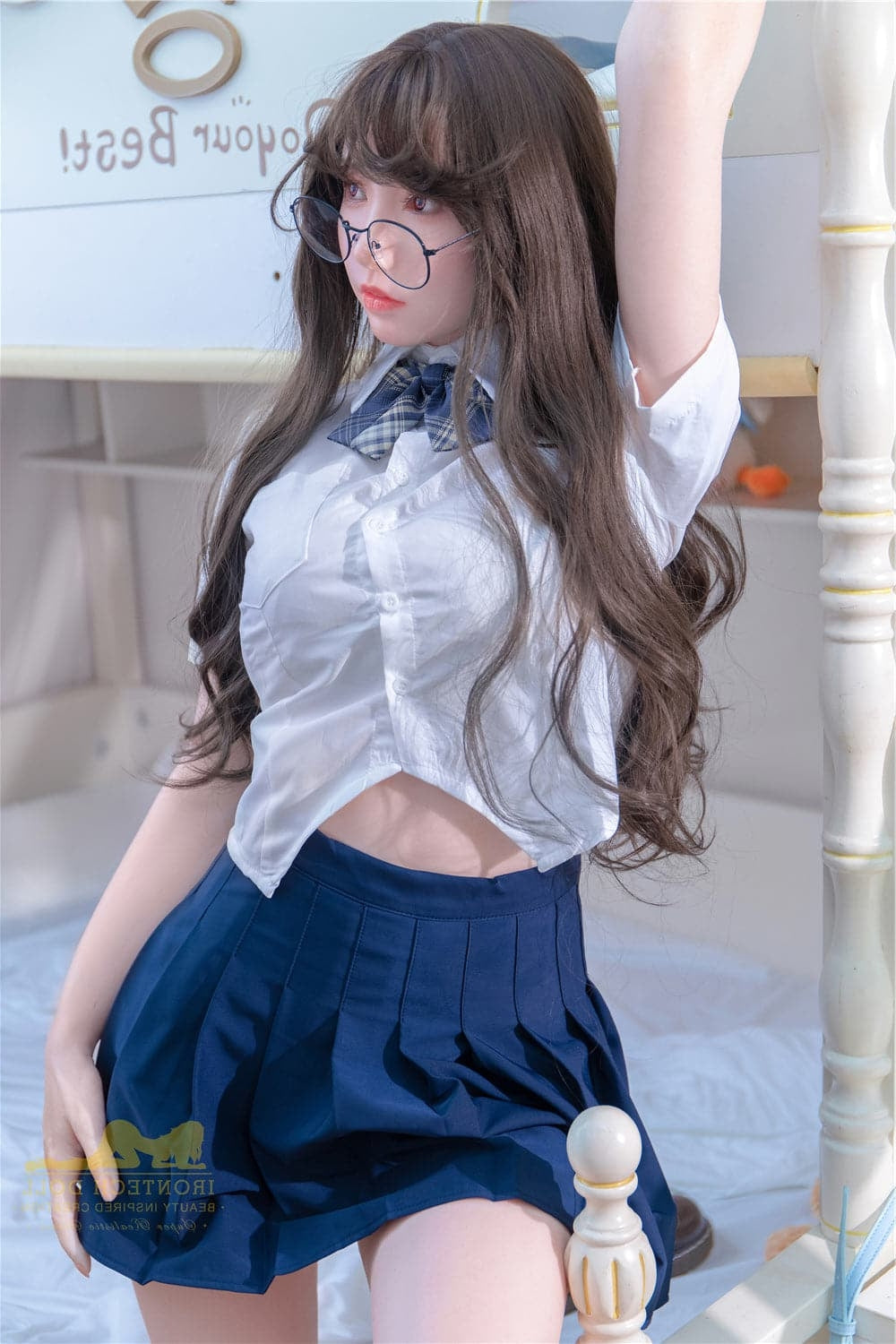 168cm/5ft6 B-Cup Japanese Cute Silicone Sex Doll - S20 Suki Irontech