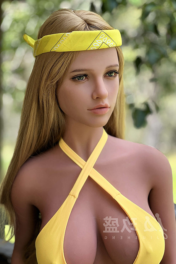 150cm/4ft11 D-cup Medium Breast TPE Sex Doll - Lisa Jiusheng