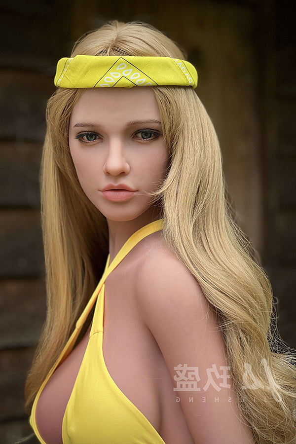 150cm/4ft11 D-cup Medium Breast TPE Sex Doll - Lisa Jiusheng