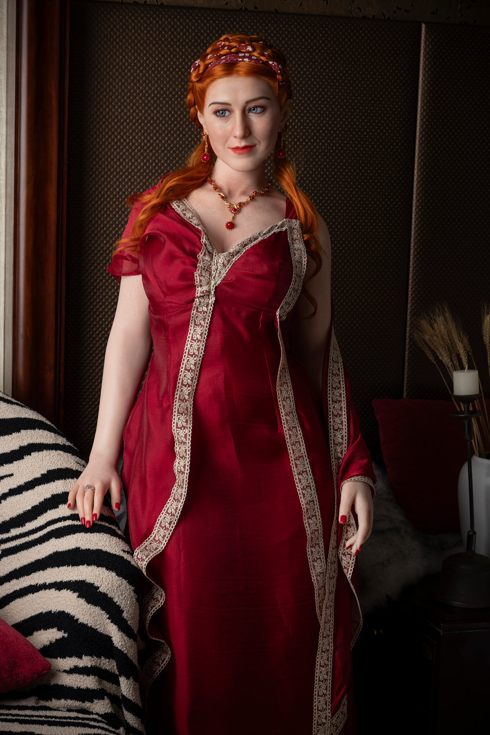 165cm/5ft5 G-cup BBW Big Booty Silicone Head Sex Doll – Lucretia Starpery