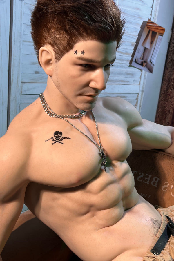 180cm/5ft10 Realistic Male Silicone Sex Doll - Herman Realing