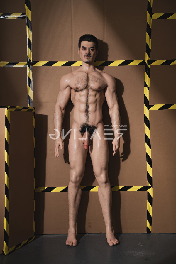 180cm/5ft10 Realistic Male Silicone Sex Doll - Ryder Realing