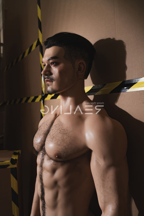 180cm/5ft10 Realistic Male Silicone Sex Doll - Ryder Realing