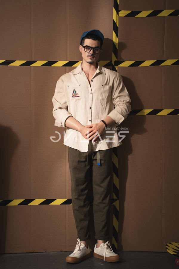 180cm/5ft10 Realistic Male Silicone Sex Doll - Ryder Realing