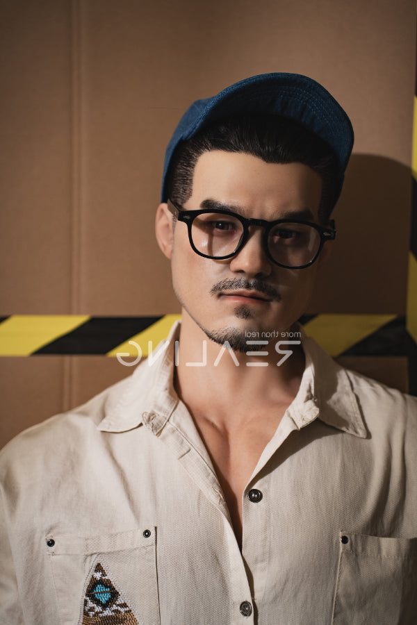 180cm/5ft10 Realistic Male Silicone Sex Doll - Ryder Realing