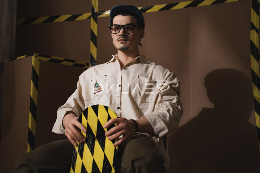 180cm/5ft10 Realistic Male Silicone Sex Doll - Ryder Realing