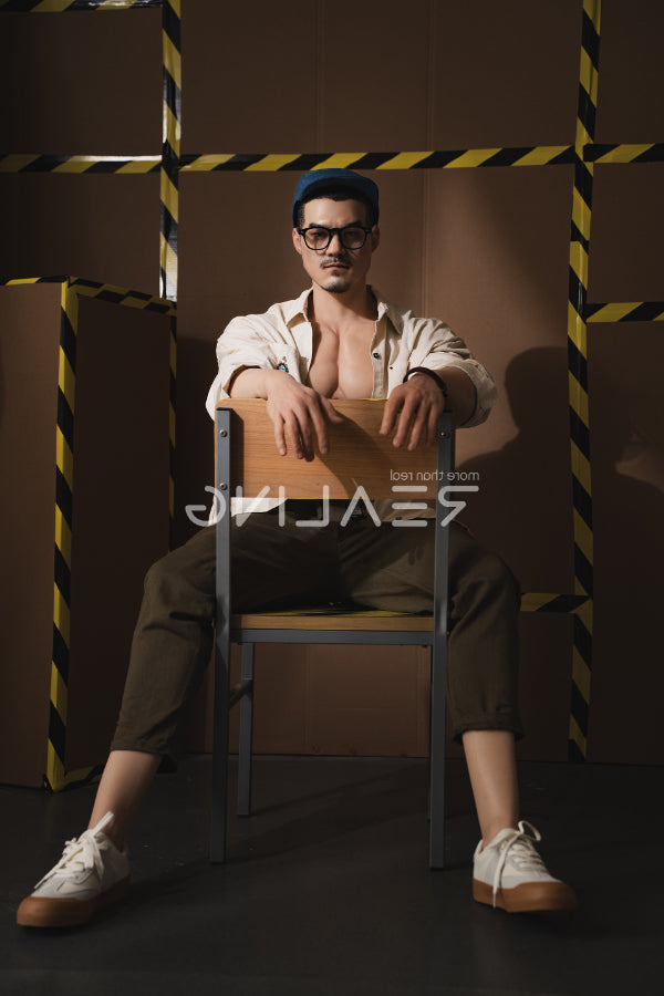 180cm/5ft10 Realistic Male Silicone Sex Doll - Ryder Realing