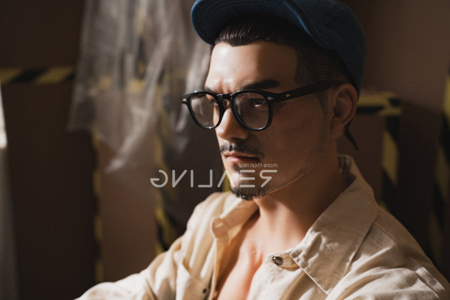 180cm/5ft10 Realistic Male Silicone Sex Doll - Ryder Realing