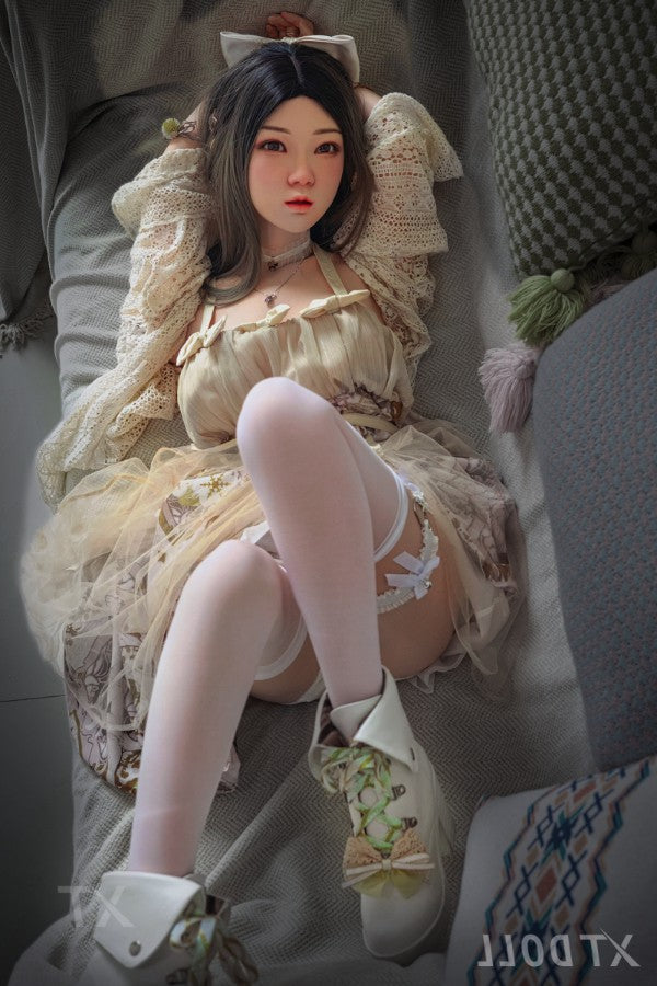 150cm/4ft11 D-cup Big Breast|Tits Full Silicone Sex Doll - Chase XT