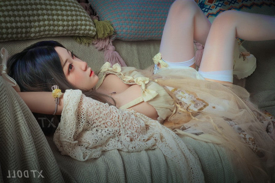 150cm/4ft11 D-cup Big Breast|Tits Full Silicone Sex Doll - Chase XT