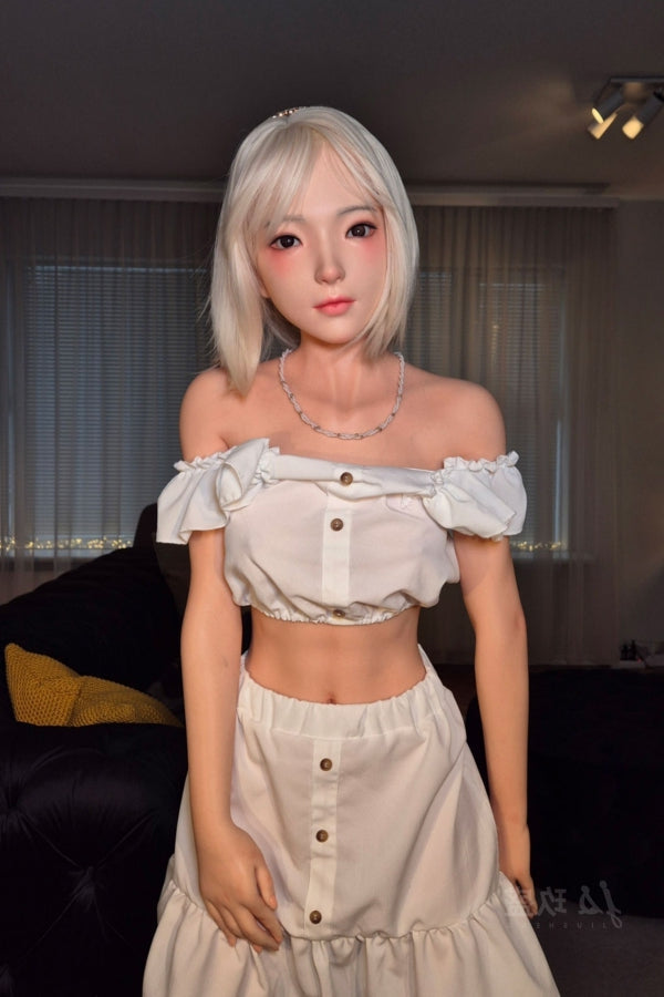 148cm/4ft10 B-cup Small Breast Silicone Sex Doll - Sora Jiusheng