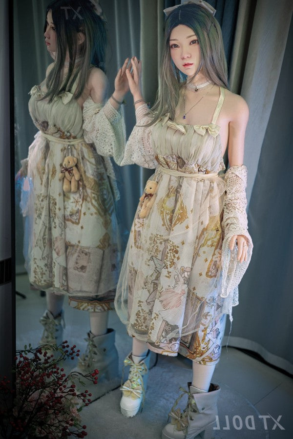 150cm/4ft11 D-cup Big Breast|Tits Full Silicone Sex Doll - Chase XT