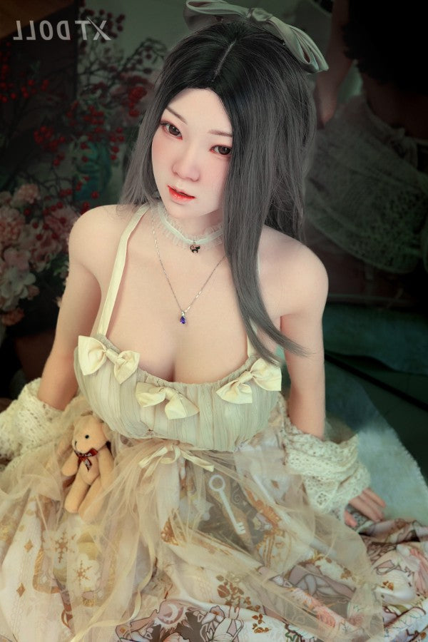 150cm/4ft11 D-cup Big Breast|Tits Full Silicone Sex Doll - Chase XT