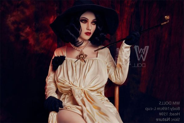 169cm/5ft7 L-cup Resident Evil BBW Big Booty TPE Sex Doll with #159 He Torso WM