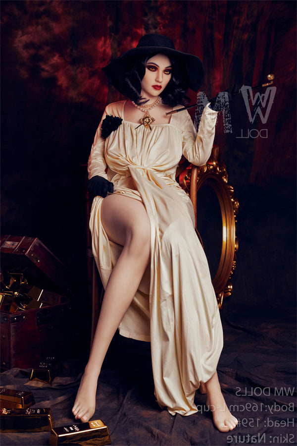 169cm/5ft7 L-cup Resident Evil BBW Big Booty TPE Sex Doll with #159 He Torso WM