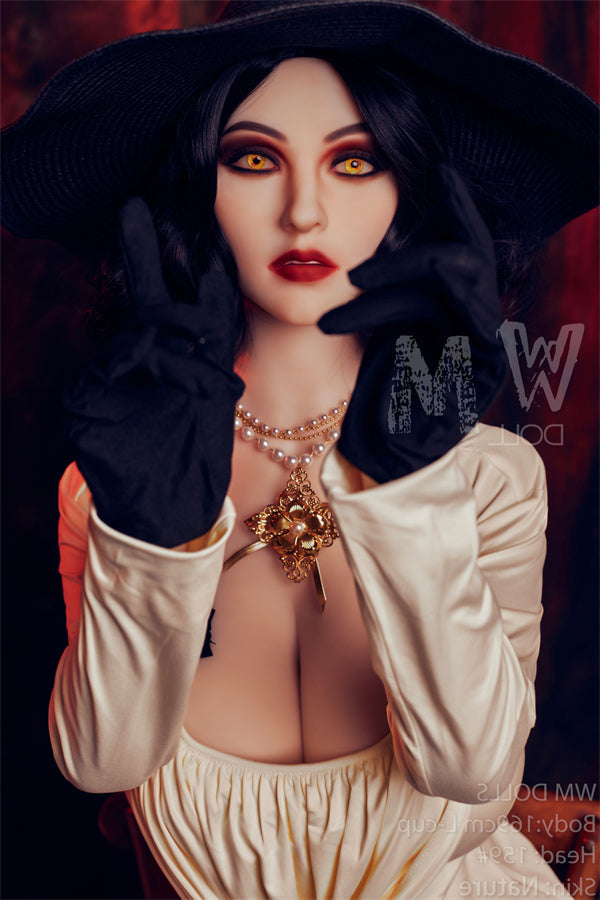 169cm/5ft7 L-cup Resident Evil BBW Big Booty TPE Sex Doll with #159 He Torso WM