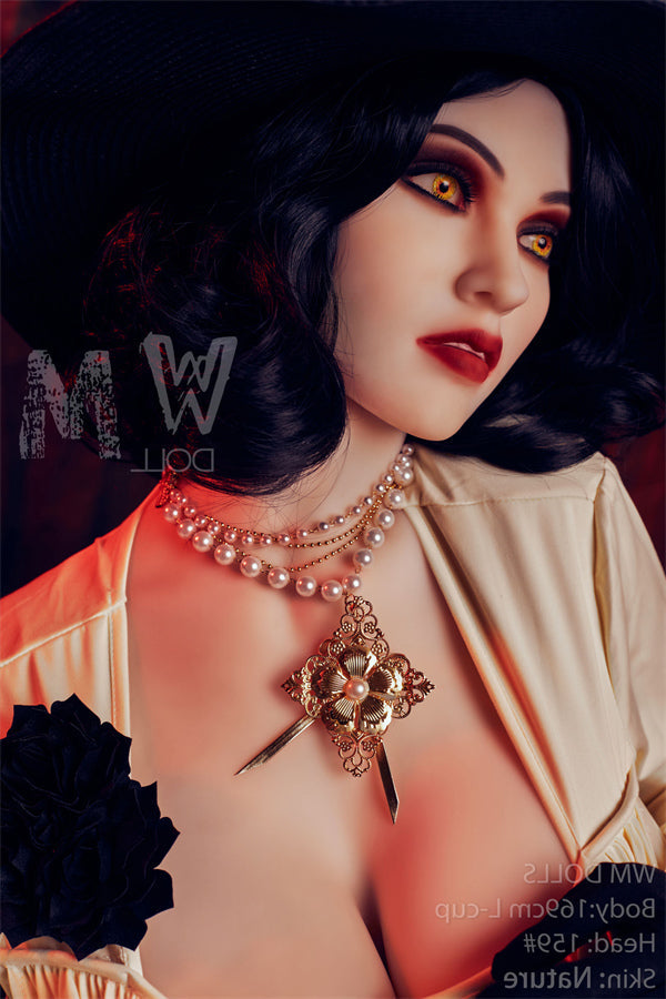 169cm/5ft7 L-cup Resident Evil BBW Big Booty TPE Sex Doll with #159 He Torso WM